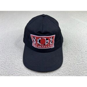 KC 101 Dalmatians McDonalds Hat Cap Snap Back Black Disney Mens OS